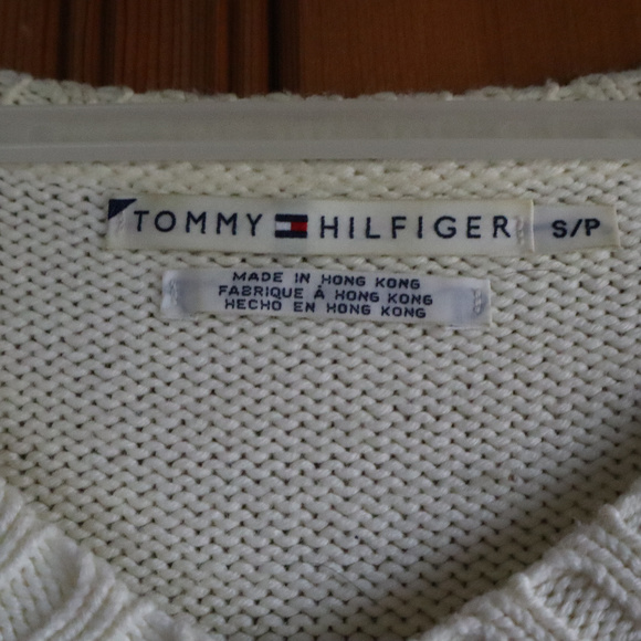 White Tommy Hilfiger Sweater 2003 - Picture 2 of 4